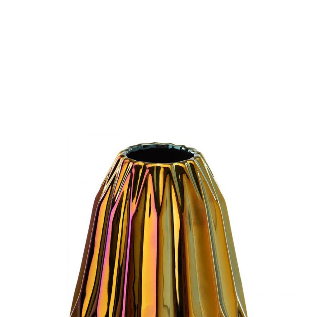 Oily Folds Vase - Medium 2 Oily Folds Vase - Medium - Image 2