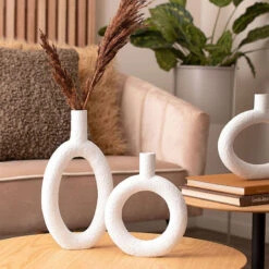 Oval Ring Vase - Ivory -Scout Design Studio OvalRingVase Ivory.03