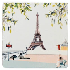 Paris I Love You Tile