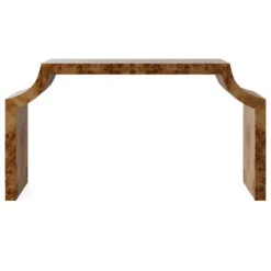Custom Pasha Console Table 20 Custom Pasha Console Table -Scout Design Studio PashaConsoleTableinBurl.GoldenPecanMappaBurl.02
