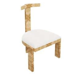 Custom Percival Chair 20 Custom Percival Chair -Scout Design Studio PercivalChair.GoldenPecanMappaBurl.03