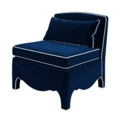 Custom Prima Donna Chair 15 Custom Prima Donna Chair -Scout Design Studio PrimaDonnaChair.AdelaNavyVelvet.01