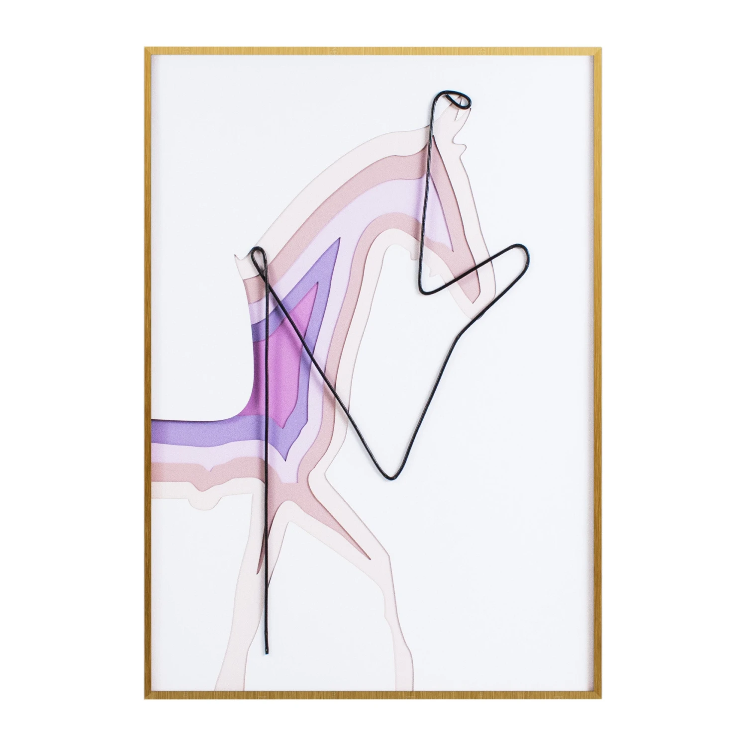 Purple Horse - Right Facing 1 Purple Horse - Right Facing