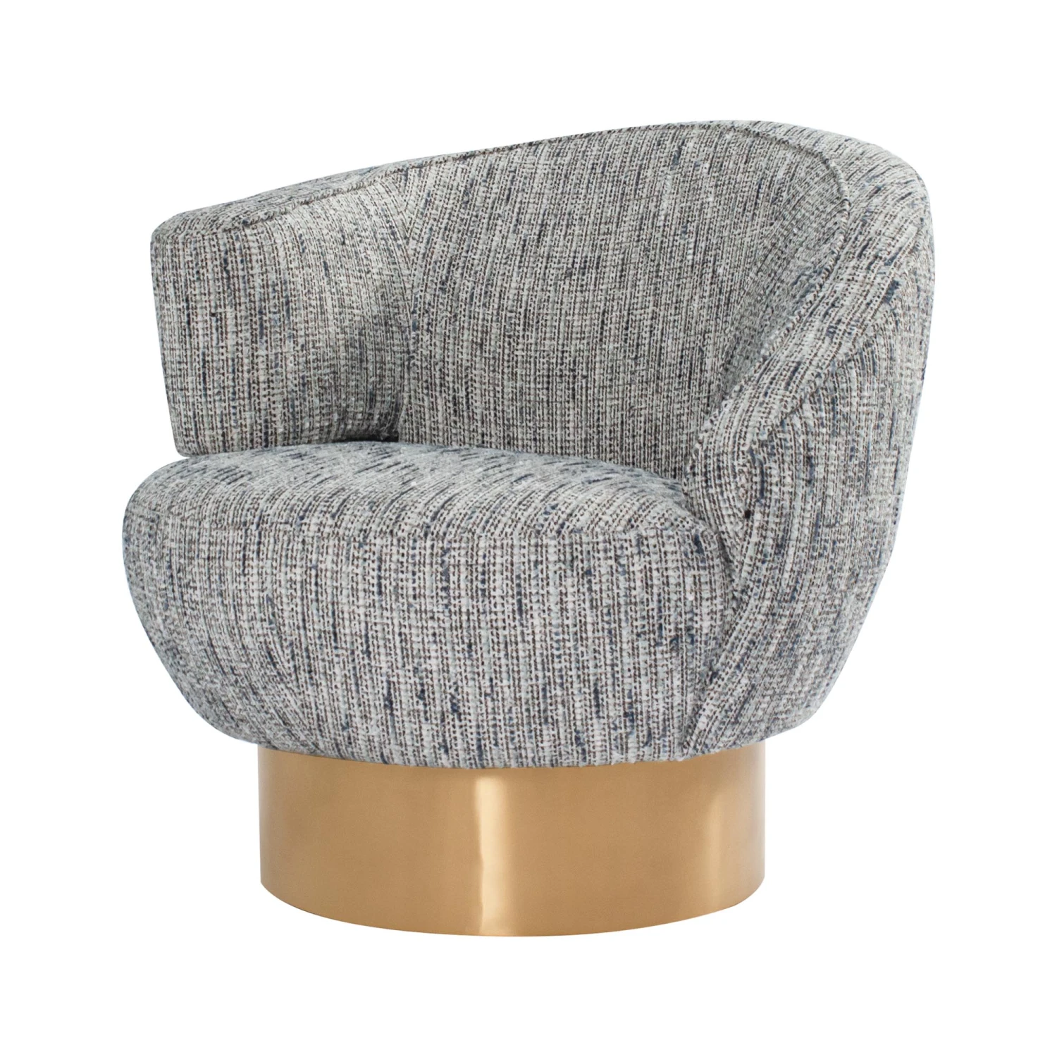 Rainmaker Swivel Chair In Stone Blue - Left 2 Rainmaker Swivel Chair In Stone Blue - Left - Image 2