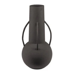 Roman Vases In Black - Set Of 4 9 Roman Vases In Black - Set Of 4 -Scout Design Studio RomanVasesinBlack Setof4.05