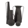 Roman Vases In Black - Set Of 4