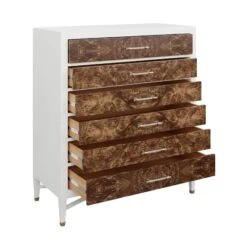 Custom Sadie Tall Boy Dresser 21 Custom Sadie Tall Boy Dresser -Scout Design Studio SadieTallBoyDresser.ProvincialMappaBurl.04