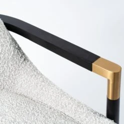 Santarelli Lounge Chair In Grey Boucle 13 Santarelli Lounge Chair In Grey Boucle -Scout Design Studio SantarelliLoungeChairinGreyBoucle.05