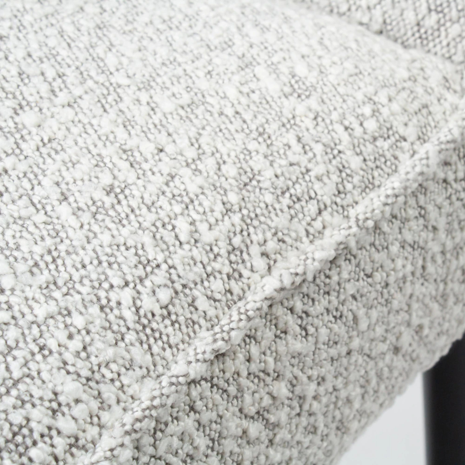 Santarelli Lounge Chair In Grey Boucle 7 Santarelli Lounge Chair In Grey Boucle - Image 7