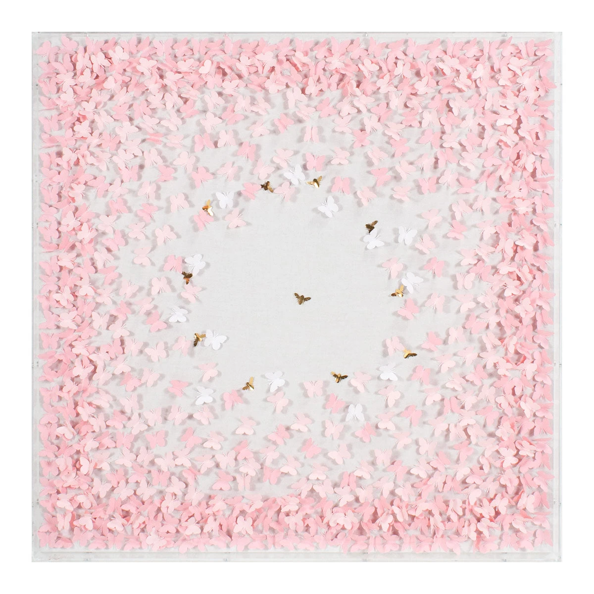 Scattered Butterflies Large - Light Pink 1 Scattered Butterflies Large - Light Pink