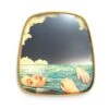 Sea Girl Mirror With Gold Frame By Seletti
