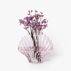 Seashell Vase - Pink -Scout Design Studio Seashell Vase Pink.02