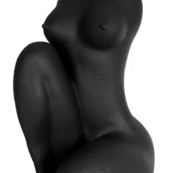 Sitting Lady Plant Pot - Black -Scout Design Studio SittingLadyPlantPot Black.05