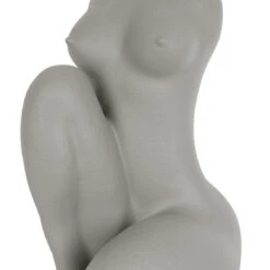 Sitting Lady Plant Pot - Warm Grey -Scout Design Studio SittingLadyPlantPot WarmGrey.05