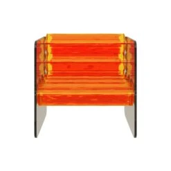 Smokey Orange Acrylic Armchair 6 Smokey Orange Acrylic Armchair -Scout Design Studio SmokeyOrangeAcrylicArmchair.03
