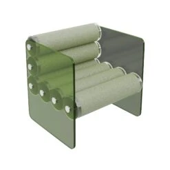 Soshagro Green Acrylic Armchair 9 Soshagro Green Acrylic Armchair -Scout Design Studio SoshagroGreenAcrylicArmchair.05