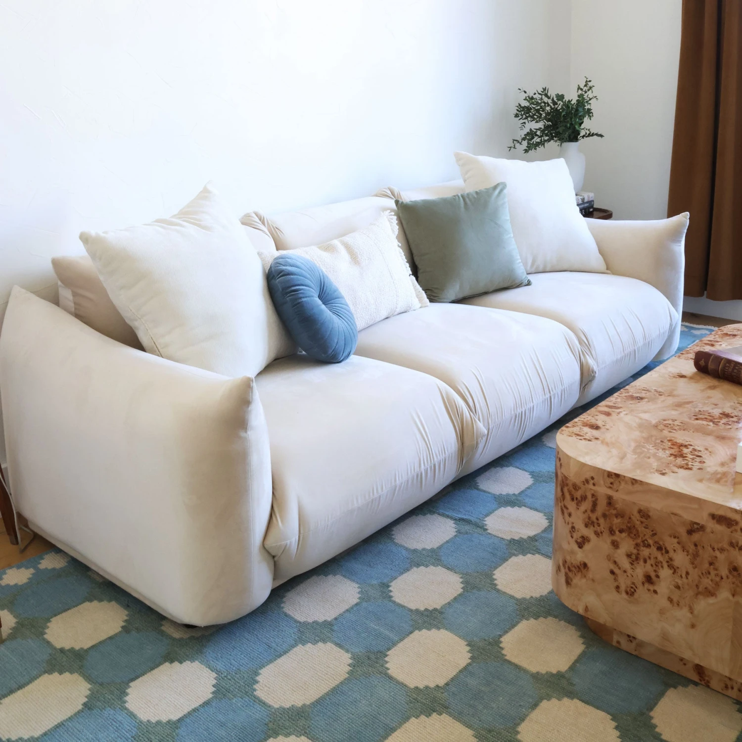 The Ride Home Sofa In Ivory 2 The Ride Home Sofa In Ivory - Image 2