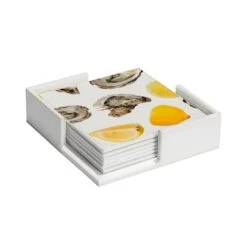 The World Is Your Oyster Coaster Set