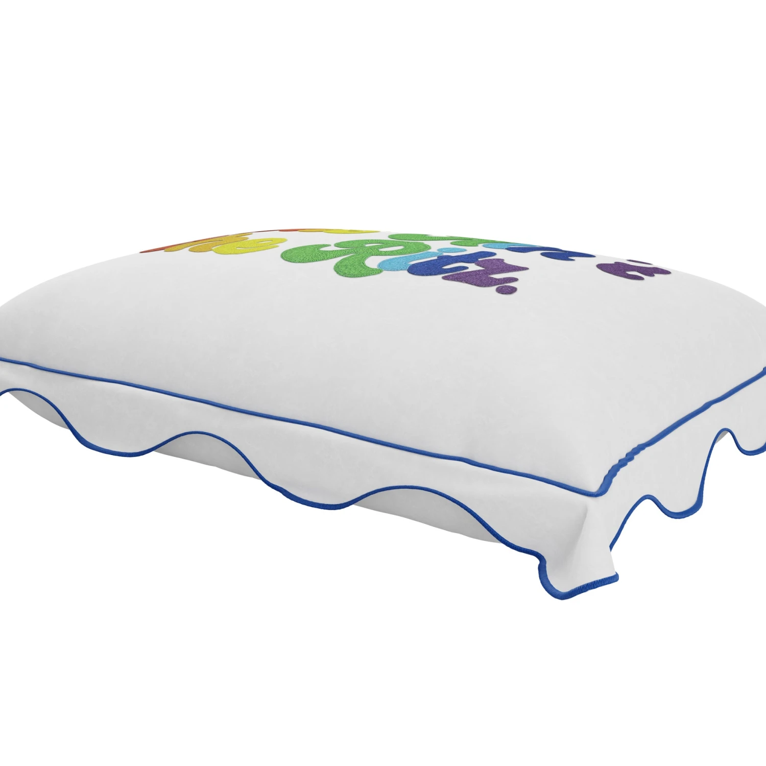 This Ain’t The Ritz Pillow Cover - Rainbow 5 This Ain’t The Ritz Pillow Cover - Rainbow - Image 5
