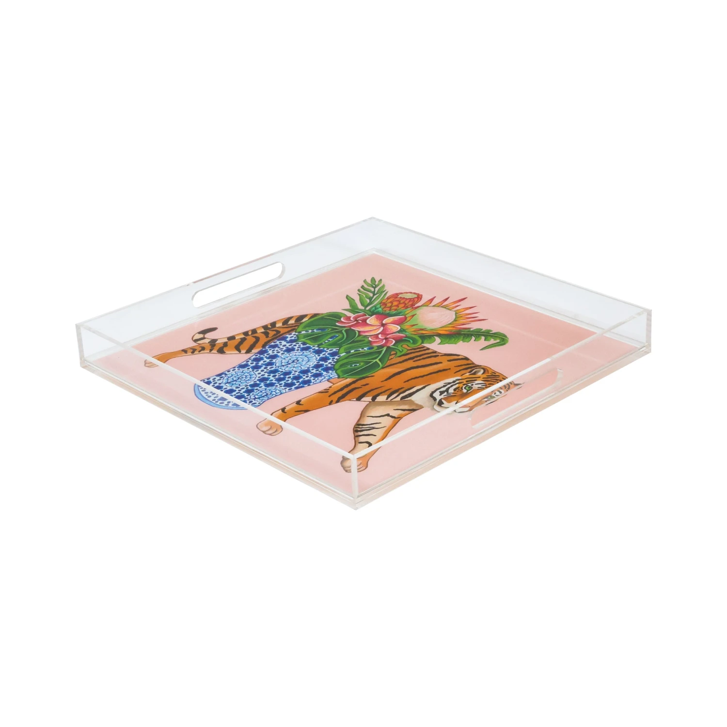 Tiger Vase Tray 1 Tiger Vase Tray