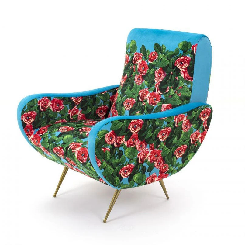 Toiletpaper Armchair - Roses By Seletti 2 Toiletpaper Armchair - Roses By Seletti - Image 2