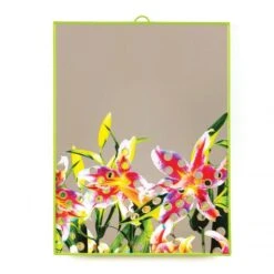 Toiletpaper Mirror - Flowers With Holes