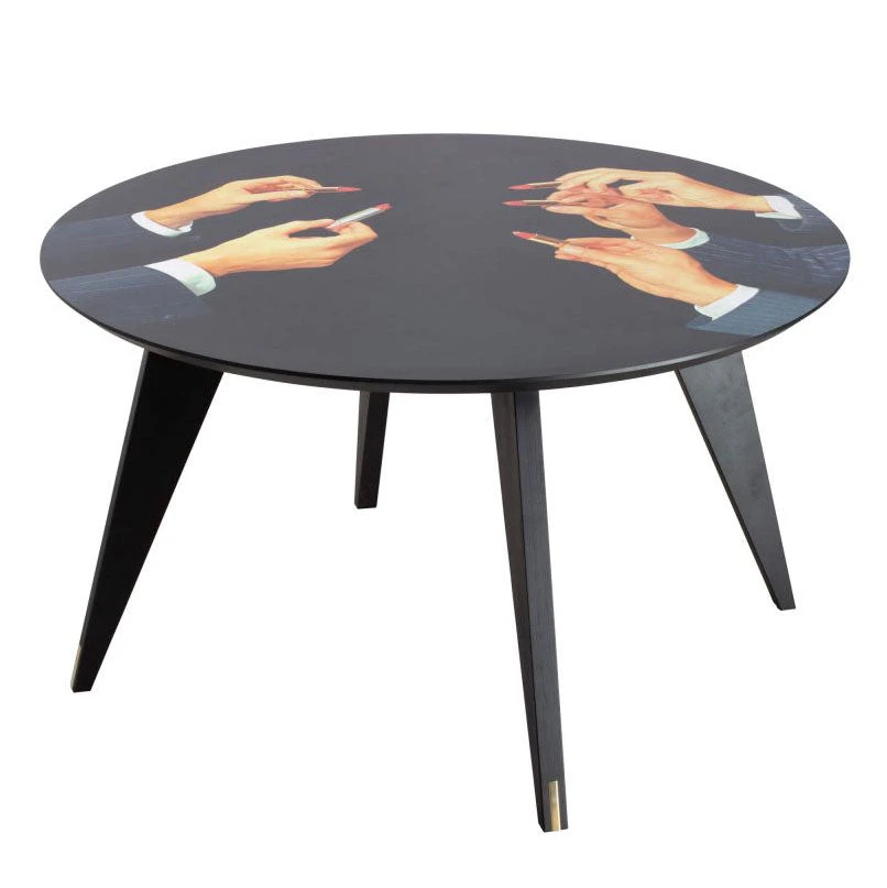 Toiletpaper Round Table - Lipsticks By Seletti 1 Toiletpaper Round Table - Lipsticks By Seletti