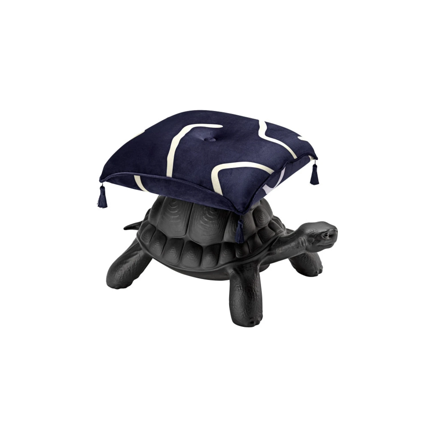 Turtle Carry Pouf - Black 1 Turtle Carry Pouf - Black