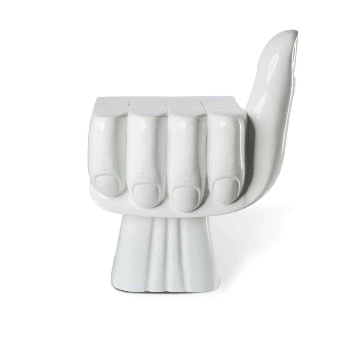 Fist Chair - White 1 Fist Chair - White