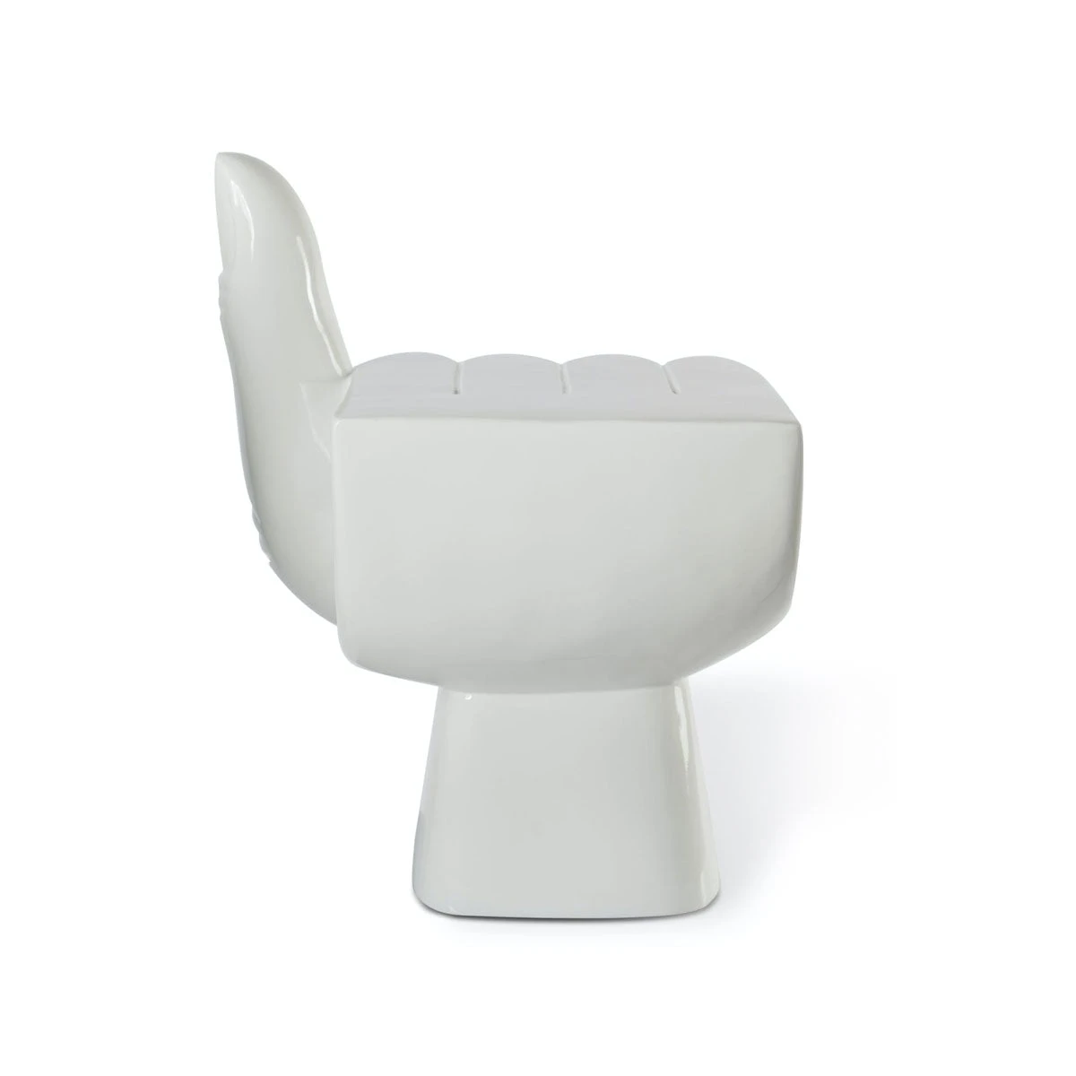 Fist Chair - White 2 Fist Chair - White - Image 2