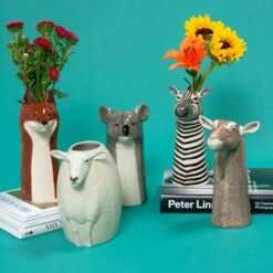 Koala Flower Vase 5 Koala Flower Vase -Scout Design Studio ZebraFlowerVase.05 98795572 54ba 4337 89c1 8ff130fd06ba