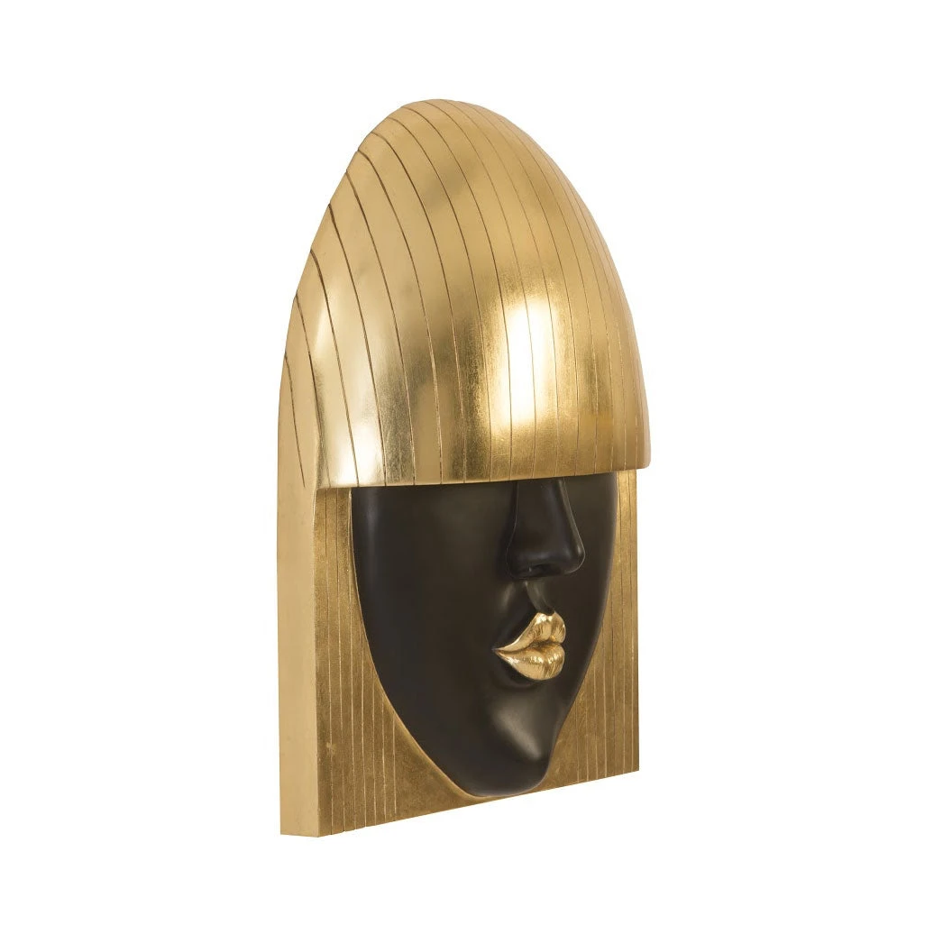 Fashion Faces Large Kiss Wall Art - Black 2 Fashion Faces Large Kiss Wall Art - Black - Image 2