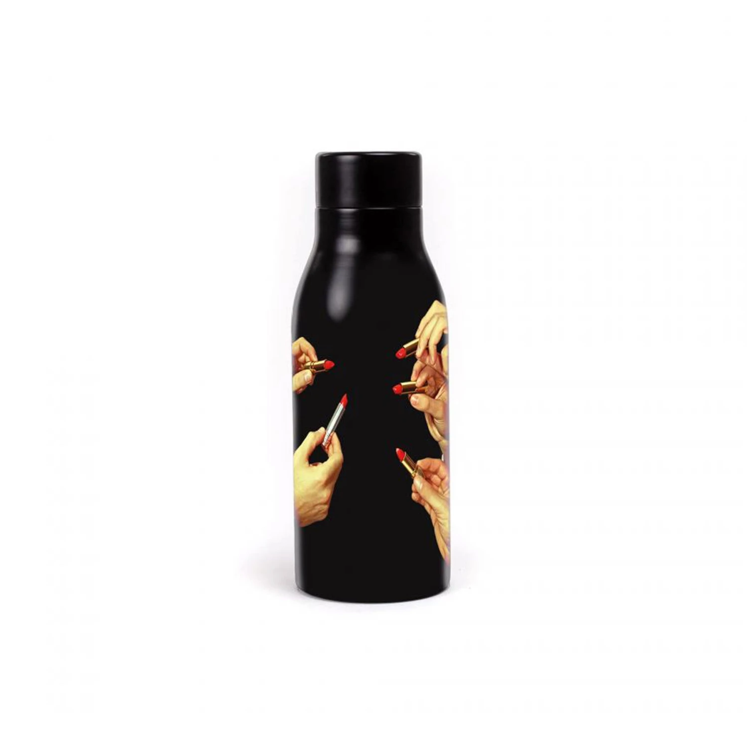 Toiletpaper Thermal Bottle - Black Lipsticks By Seletti 1 Toiletpaper Thermal Bottle - Black Lipsticks By Seletti