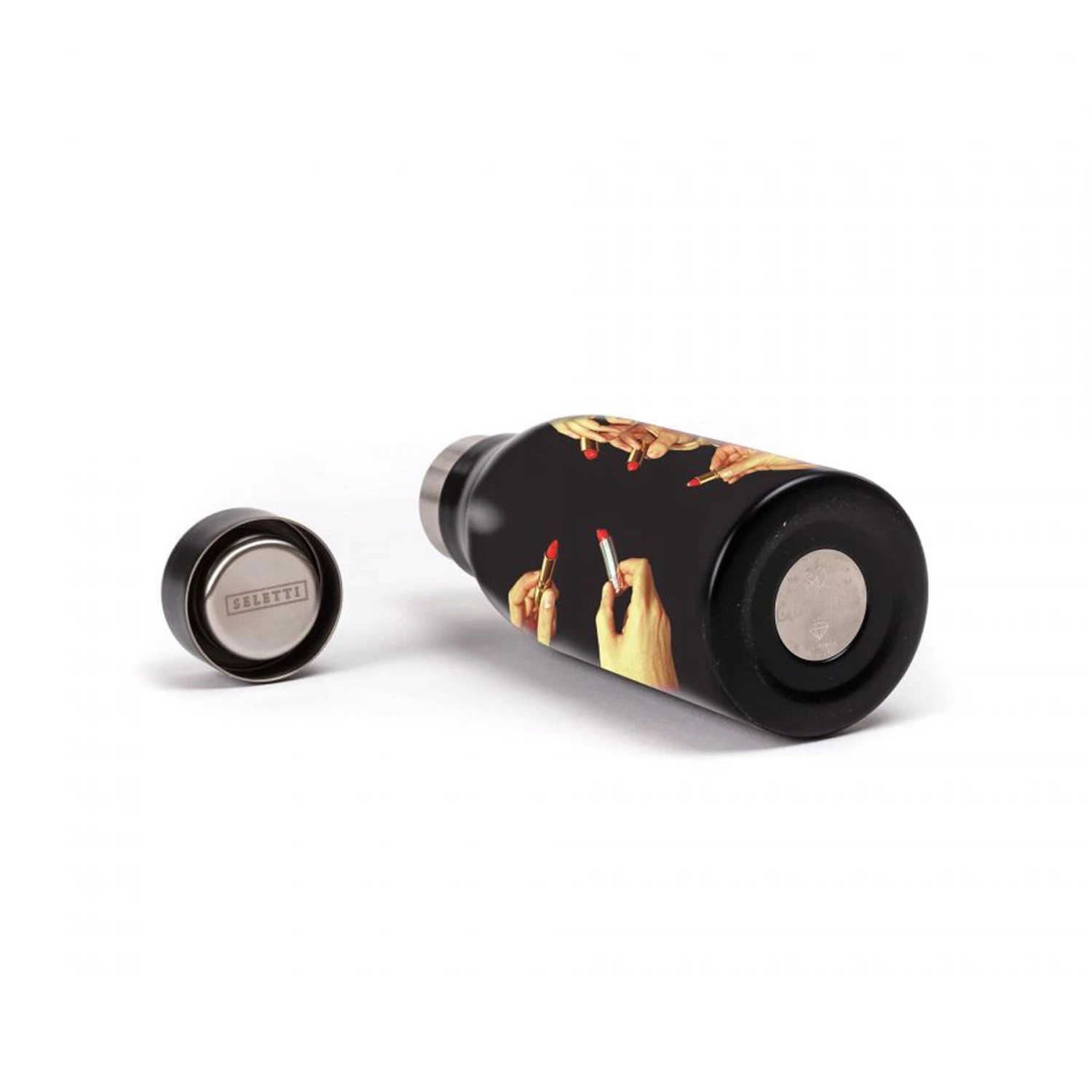 Toiletpaper Thermal Bottle - Black Lipsticks By Seletti 2 Toiletpaper Thermal Bottle - Black Lipsticks By Seletti - Image 2
