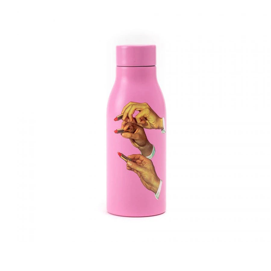 Toiletpaper Thermal Bottle - Pink Lipsticks By Seletti 2 Toiletpaper Thermal Bottle - Pink Lipsticks By Seletti - Image 2